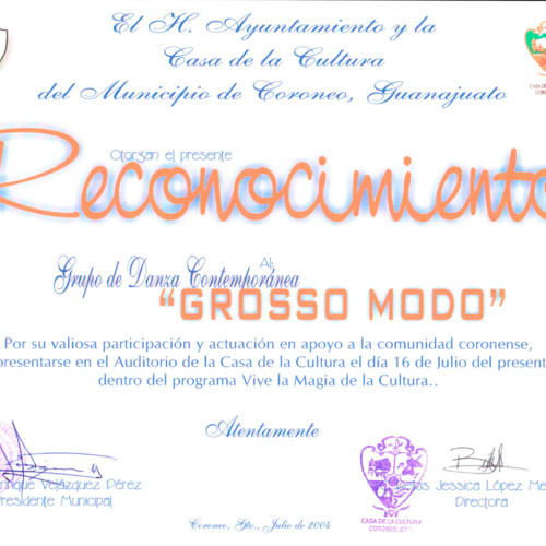 Participacion en el programa Vive la Magia de la Cultura en Coroneo-Reconocimiento-ReDCAGrossomodo-000113.jpg