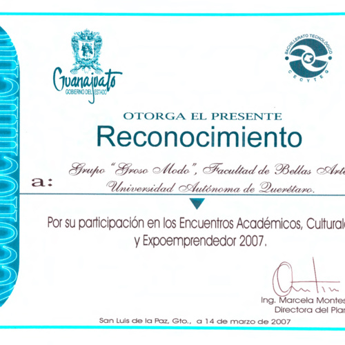 Participacion Encuentro Academicos, Culturales y Expoemprendedor-Reconocimiento-ReDCAGrossomodo-000079.jpg